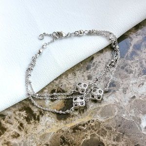 Kendra Scott | Silver Rue Multi Strand Bracelet